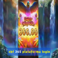 cbf 365 plataforma login